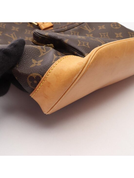 Louis Vuitton Backpack Montsouris GM Monogram Canvas Leather main image 2